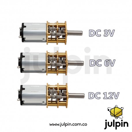 Motoriduttore N20 DC 3V-12V - Motore Con Riduttore Metallico 50-2000 RPM Per Progetti DIY - Foto 4