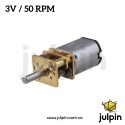 (3V) Motor N20 de 50 RPM