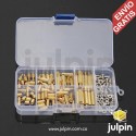 kit 120 piezas separadores de bronce para PCB
