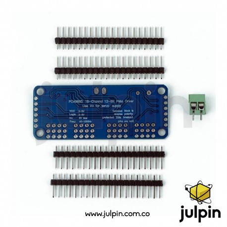 Pwm Module I2c Módulo i2C con 16 salidas PWM