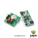 Transmisor y receptor RF de 433Mhz