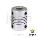 Acoplamiento elástico para ejes de 5mm y 8mm