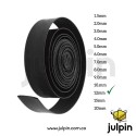 1 metro de termoencogible negro de 12mm