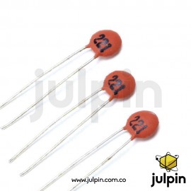 Kit de 250 Capacitores de Cerámica