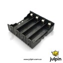 Caja de montaje para 4 baterías 18650