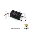 Voltímetro digital DC de 4.5V a 30V