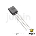 Transistor NPN 2N2222A en encapsulado TO-92