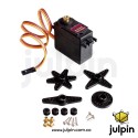 Servomotor MG996R de alto torque 180° con engranajes metálicos