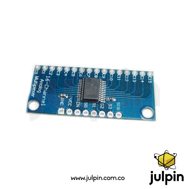 CD74HC4067 ANALOGICO/DIGITALE MUX Breakout 16 Canale Multiplexer Per - Foto 11