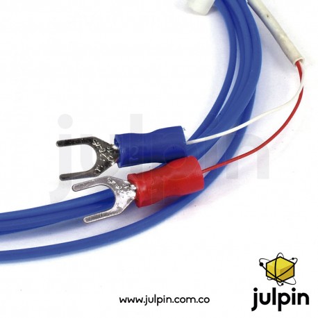 Sensor De Temperatura De Termopar Berm Con Sonda De Termosta