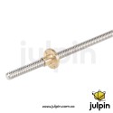 Tornillo roscado de 8mm x 400mm con tuerca