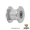 Polea, rodamiento o patín tensor con 20 dientes para eje de 5mm