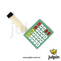 Teclado de membrana 4x5