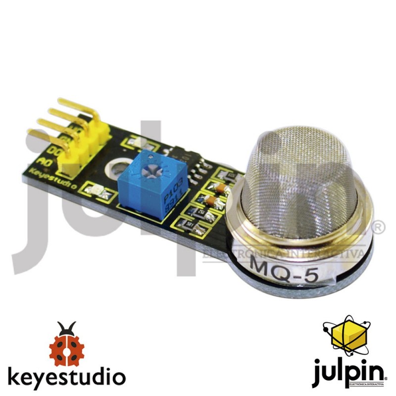 Módulo sensor de gas (MQ-5) para ARDUINO