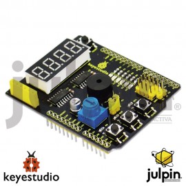 Shield o Escudo multi-proposito V2 con varios sensores para arduino Shield o Escudo multi-proposito V2 con varios sensores para arduino