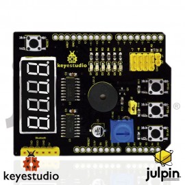 Shield o Escudo multi-proposito V2 con varios sensores para arduino Shield o Escudo multi-proposito V2 con varios sensores para arduino