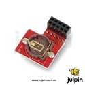 Módulo de reloj en tiempo real RTC I2C DS1307 con memoria EEPROM AT24C32
