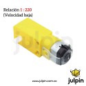 (3V - 12V) Motor-reductor de doble eje con relación 1:220 (Giro Lento)