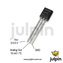 Sensor de temperatura LM35 (homologado económico)