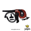 Soplador y aspirador grande con accesorios