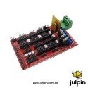 Tarjeta Controladora RAMPS 1.4 para Impresoras 3D Compatible con Arduino Mega 2560