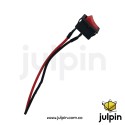 Interruptor Basculante Self-Locking ON/OFF 17.5 × 12.3 mm con Cable