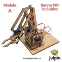 Brazo Robótico 4DOF (Kit de estructura y tornillería)