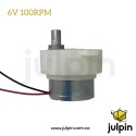 Motorreductor JS-30 DC 6V 100RPM