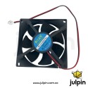 Ventilador de refrigeración 12V 8025 de 2 pines