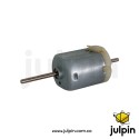 Motor DC 130 de eje largo con escobillas de carbón y doble eje