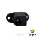 Conector de alimentación DC hembra DC-017 5,5 × 2,1 mm con orejas de fijación