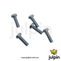 Set x 5 Tornillos milimétricos M3×10mm con cabeza redonda de estría