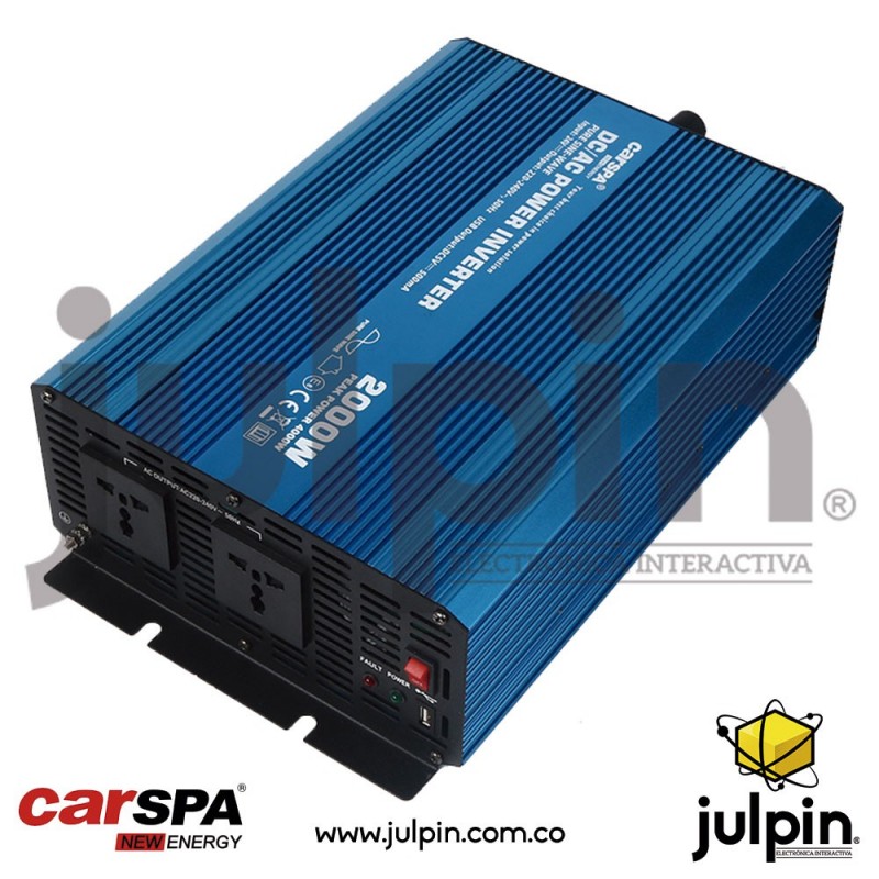 Inversor de onda sinusoidal pura de 1500W