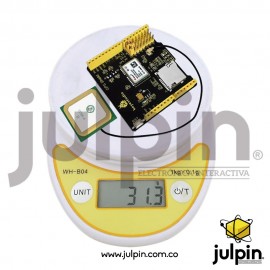 Escudo con protoboard de montaje para tarjeta MEGA