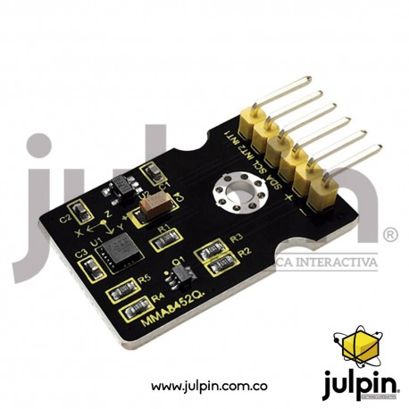 Sensor de inclinación de aceleración digital Triaxial Sensor de inclinación de aceleración digital Triaxial