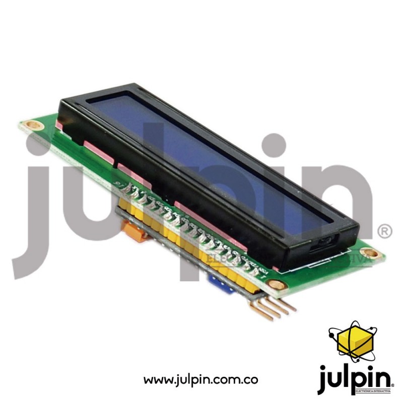 Pantalla LCD 2x16 con la interfaz de comunicación I2C para ARDUINO ...