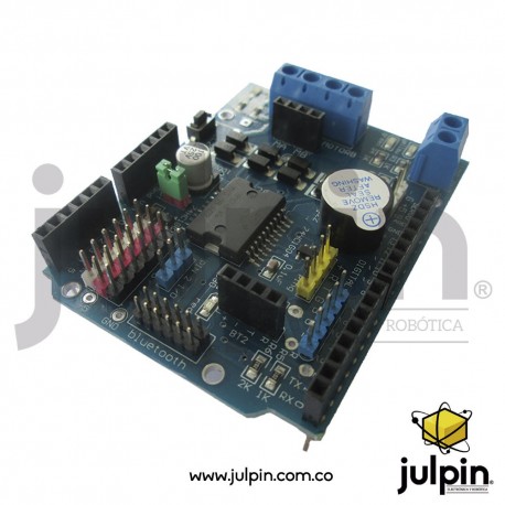 Shield controlador de Motor (Puente H) L298P 