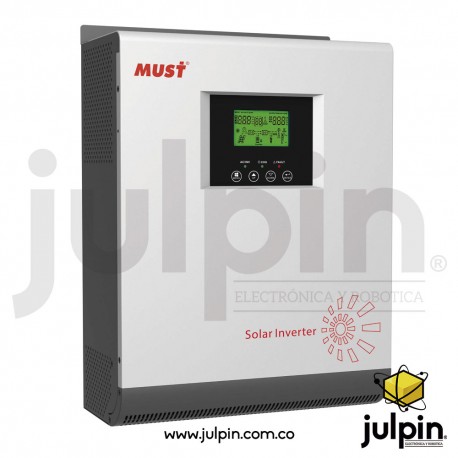 Inversor híbrido de 5000VA con controlador de carga solar MPPT