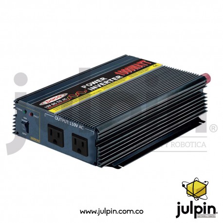Inversor de corriente de 1000W.