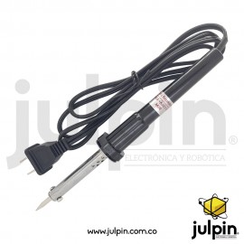 Cautín de 30 Watts. Con mango negro.