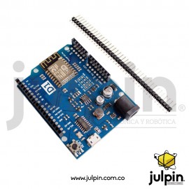 Placa de desarrollo WiFi WeMos D1 R2 basada en ESP8266