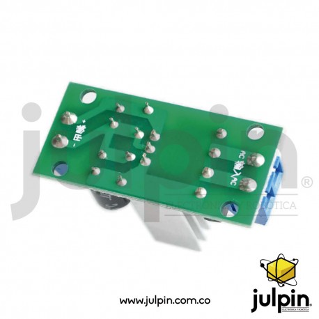 Módulo Regulador De Voltaje Reland Sun L7805/L7812 - Fuente Reductora 1.5A, 5-24V Salida Fija