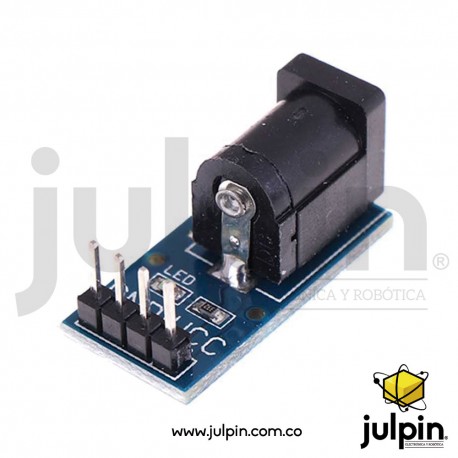 Set x 5 conectores de aguja doble con paso 2.54mm.