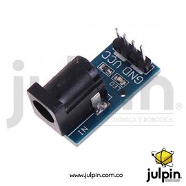Set x 5 conectores de aguja doble con paso 2.54mm.