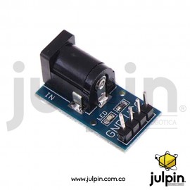 Set x 5 conectores de aguja doble con paso 2.54mm.