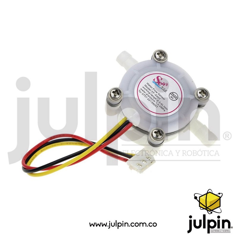 Sensor de flujo de agua (caudalímetro)