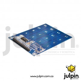 Teclado táctil de 16 botones