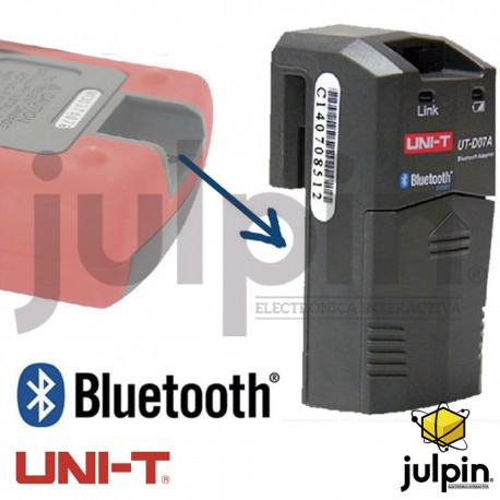 ADAPTADOR BLUETOOTH PARA MULTÍMETROS MARCA UNI-T