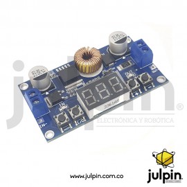 Convertidor reductor ajustable DC-DC