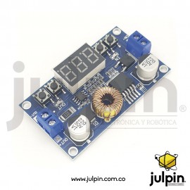 Convertidor reductor ajustable DC-DC